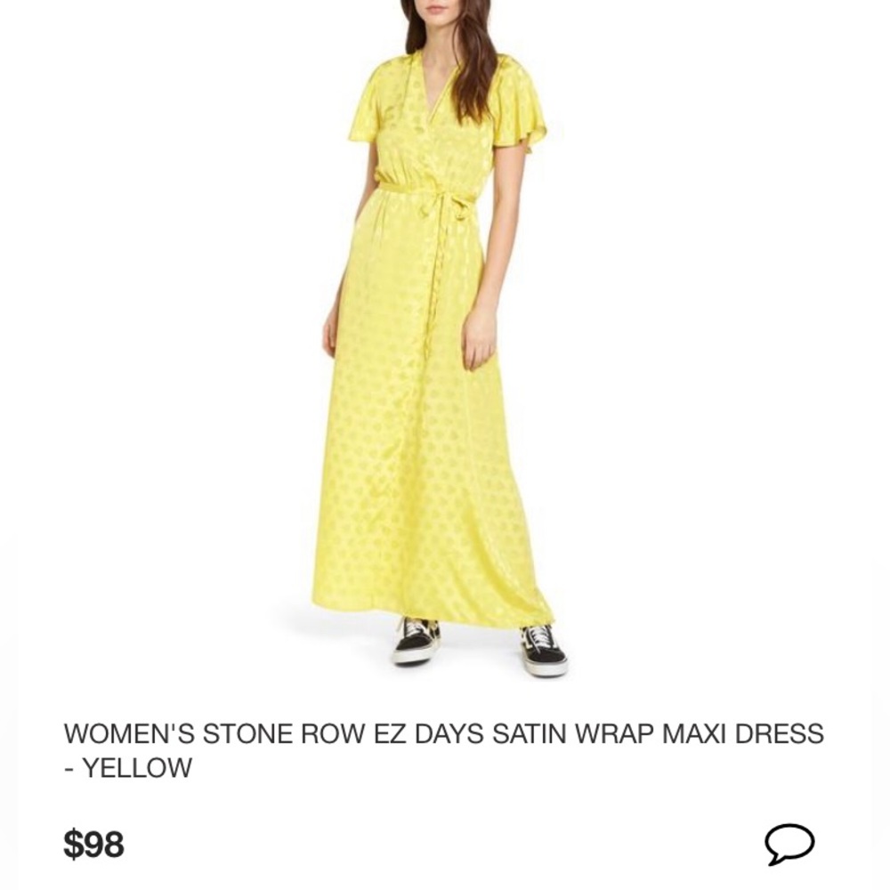 Volcom Stone Row Faux Wrap Dress